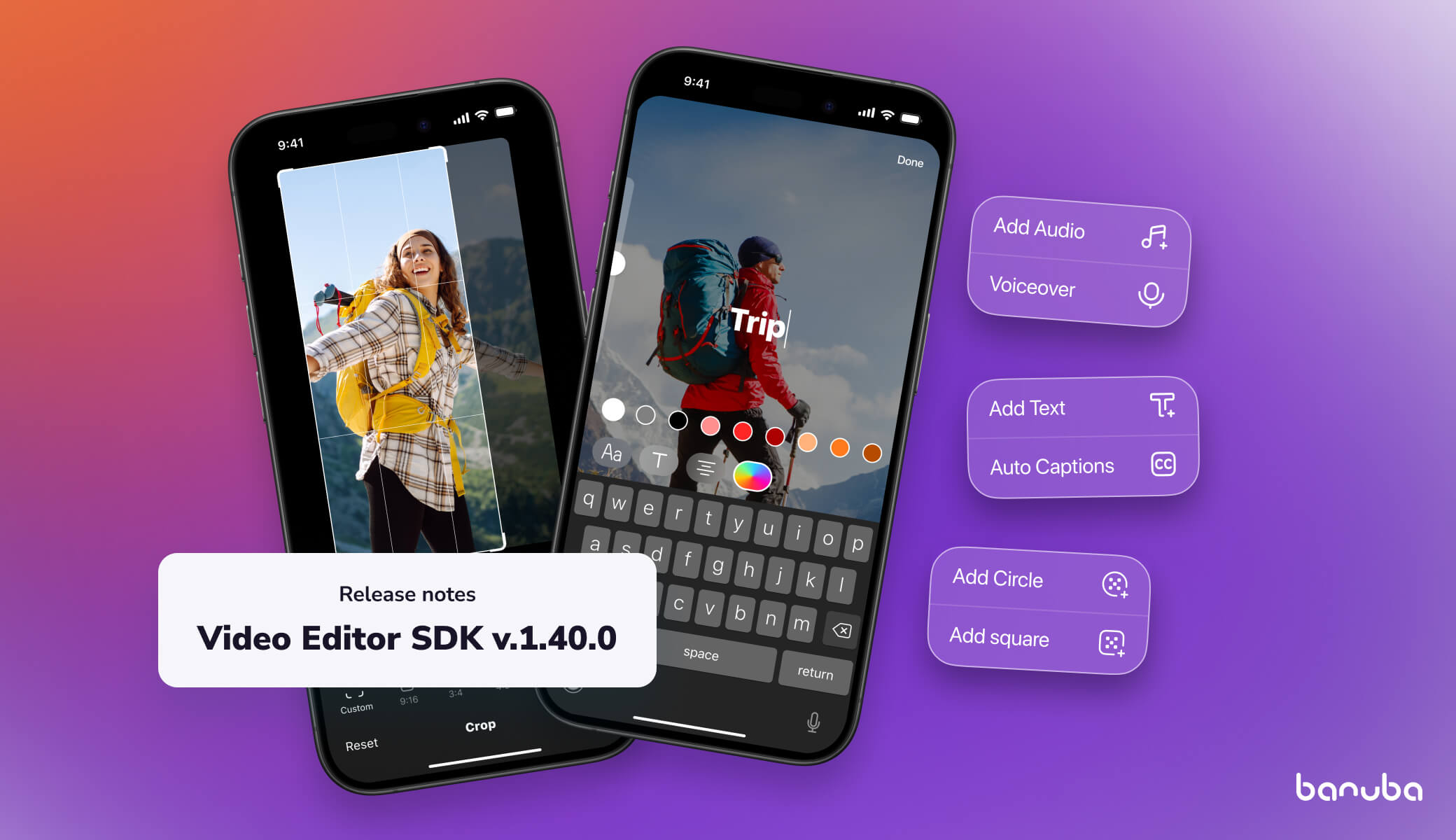 video editor sdk v1.40.0